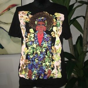 Floral African Queen Tee